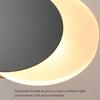Modern Creative LED Pendant Light For Home Indoor Decor Living Dining Room Bedroom Bedside Hanging Lamp Lustre Round Black Light
