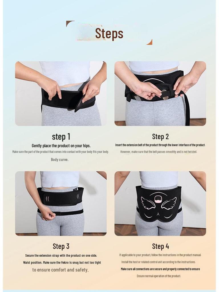 Postpartum Recovery and Fitness Massage Device for Men and Women - Buttocks and Peach Booty Trainer for Home and Outdoor Use