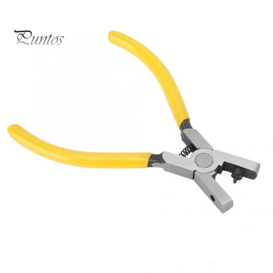 Shoe Strap Hole Puncher Pliers with Ergonomic Handle Easy to Use Wide Application Watch Band Hole Punch Pliers