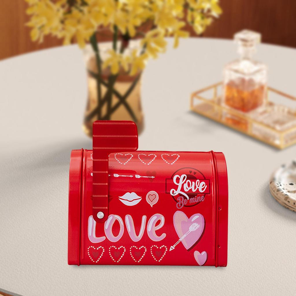 Mailbox Toy Valentine's Day Gift DIY Projects Mini Storage Container for Pastry Snack Greeting Cards Valentine Exchange Gifts