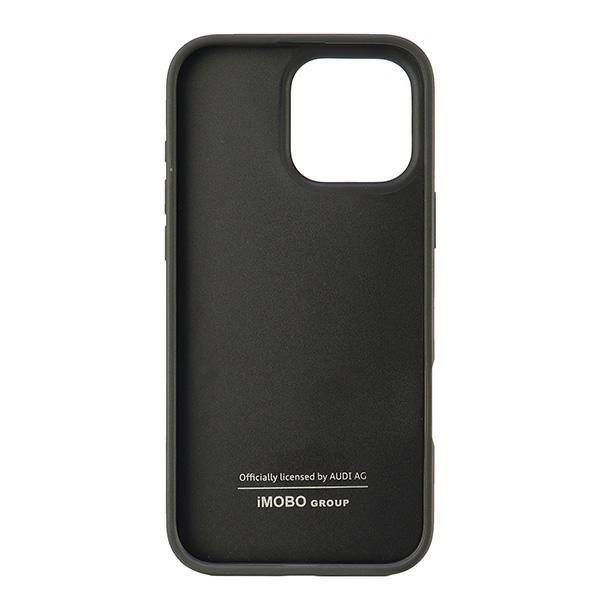 Audi Synthetic Leather Iphone 16 Pro Max6.9 Black Hardcase Au-Tpupcip16Pm-Gt/D2-Bk