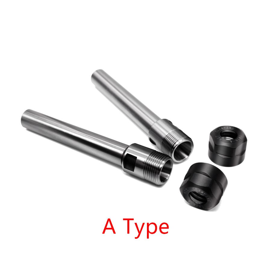 C10 C12 C16 C20 C25 C32 C40 100L 150L 200L ER8 ER11 ER16 ER20 ER25 ER32 Lathe CNC ER Collet Straight Shank Milling Extension Rod
