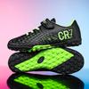 New Hot Children Football Boots Outdoor Trainers Soccer Shoes for Kids Boys Girls Hook Loop Football Cleats Futsal Sneakers28-39