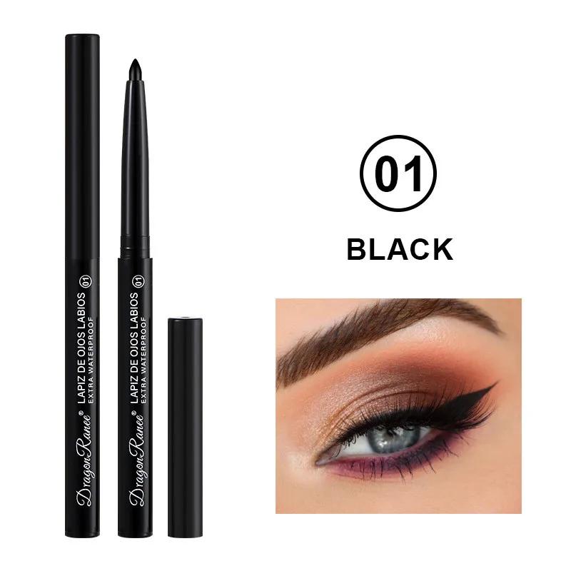 Eyeliner Gel Pencil Waterproof Sweatproof Long-lasting Non-smudging Matte Pearlescent White Black Eyeliner Pen Eye Makeup Tool