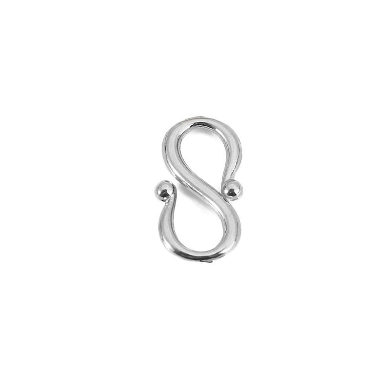 

10pcs PVD Never Fade Stainless Steel Necklace Clasps Hooks Strong S W Shape End End Connectors For Jewelry Making Accessories