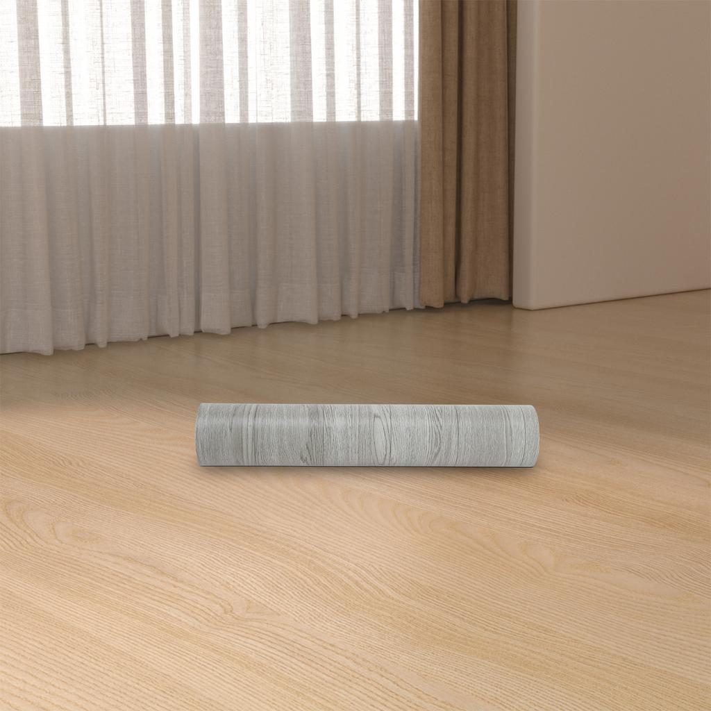 1 Roll Self Adhesive PVC Flooring Roll Wear Resistant Easy Peel Stick Floor Sticker for Supermarket Home Office Slip Resistant