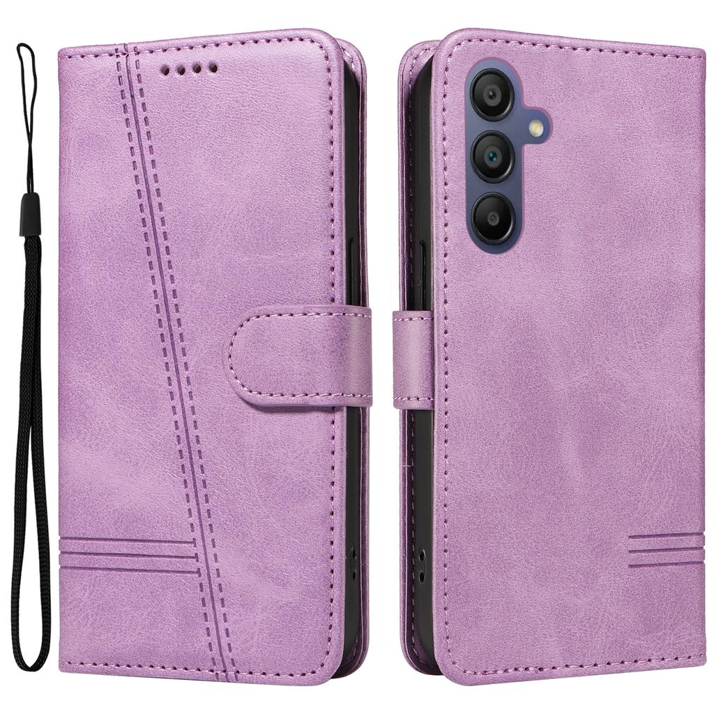 For Samsung Galaxy A17 5G/A17 4G/A26 5G/A16 5G/A16 4G Case Flip Wallet T-Shape Lines Leather Phone Cover
