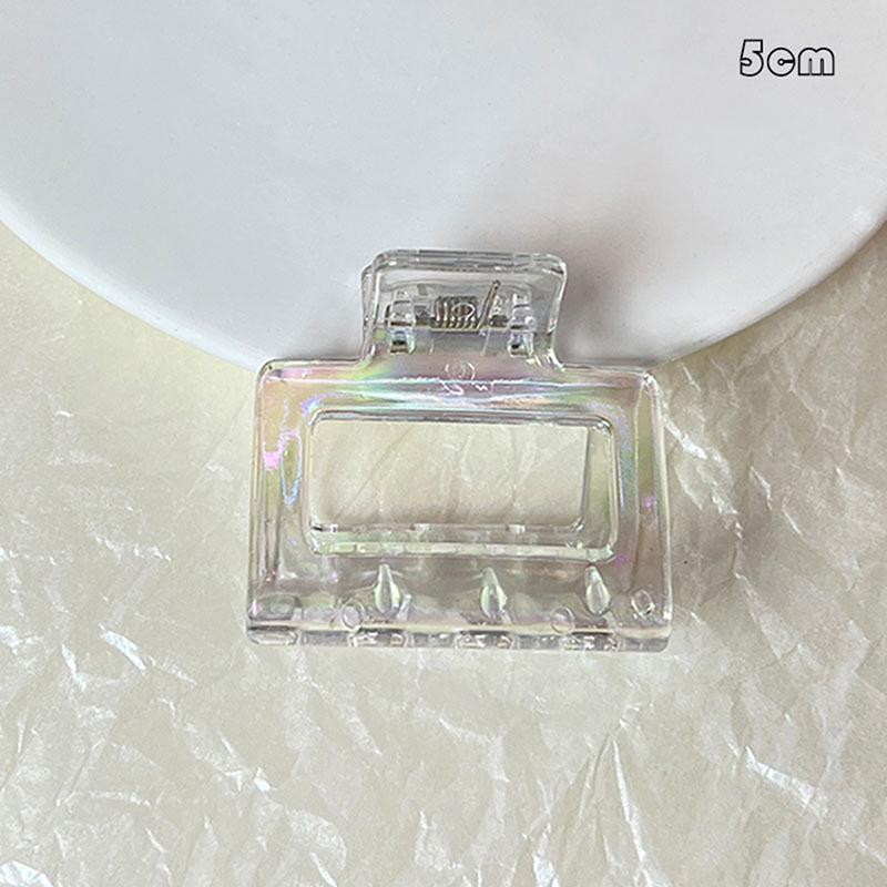 Women Hair Claw Korean Style Transparent Plastic Headband Hairpins Ponytail Claw Clip Crab Hair Accessories Headwear