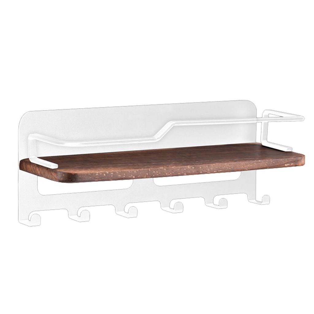 Fridge Side Rack with Hook Rack Hanging Basket for Kitchen Balcony Cabinet