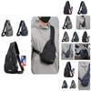 New Arrival Men's Chest Bag Stylish And Lightweight Suitable For Casual Travel Waterproof Canvas Material