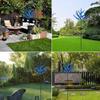 1/2pcs Harlow Wind Spinner Metal Windmill 3D Wind Powered Kinetic Sculpture Lawn Metal Wind Solar Spinners Yard for Garden Decor