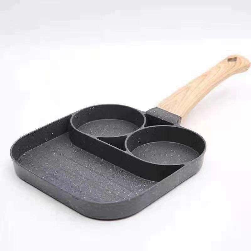 Kitchen Egg Frying Pan Nonstick Pancake Pans 3/4-Cups Cookware Pancake Pan Egg Pan Suitable for Gas Stove Induction Cooker 1 Pcs