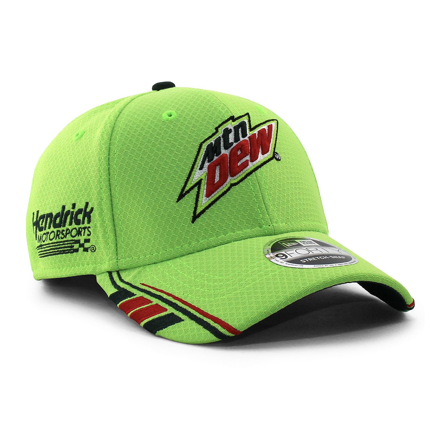 

New Era 9FORTY Snapback Chase Elliott Mountain Dew Snapback NASCAR 940 Cap, Cap, [Used] лаймовый