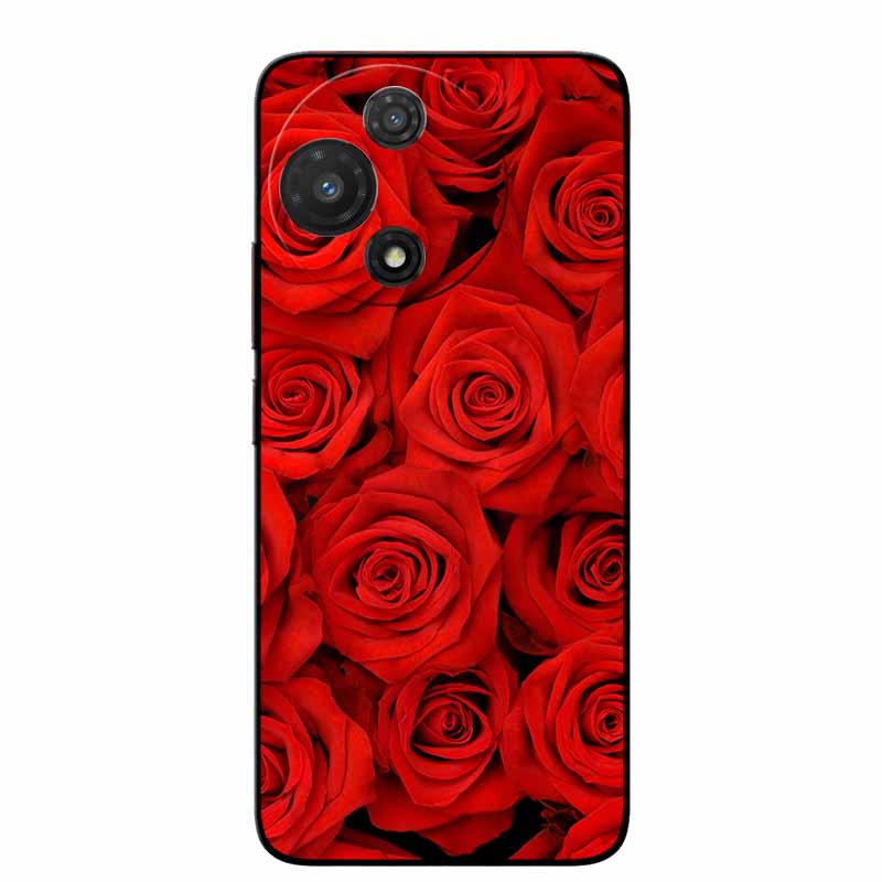 For TCL 60R 5G Case T519H Fashion Protective Silicone Back Cover Cases For TCL 60 R Animal Black Phone Funda TCL 60R T519H Coque