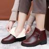 Winter New Fashionable Versatile Plush Cotton Shoes Warm Women's Boots Casual Comfortable Flat Bottom Anti Slip Women's Shoes