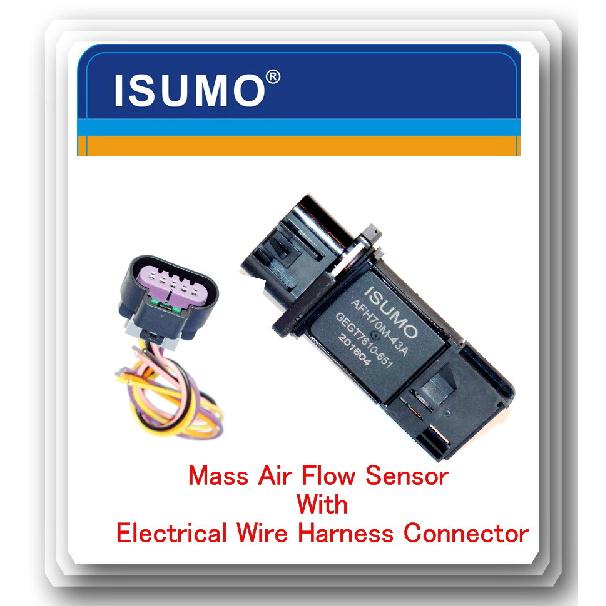 Mass Air Flow Sensor W / Electrical Pigtail Connector Fits: GM Isuzu Saab Saturn