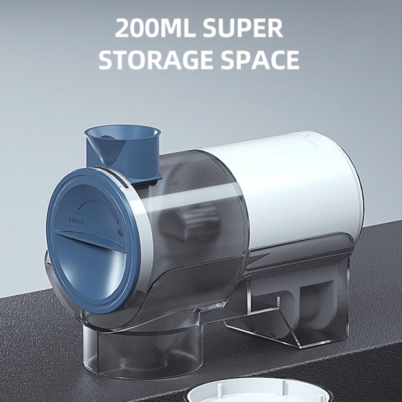 200ml Automatic Fish Feeder Large Capacity Intelligent Dual Mode Timing Food Dispenser For Aquarium