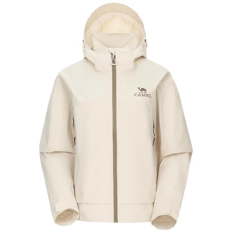 Camel Unisex Outdoor Windproof Waterproof Shell Jacket