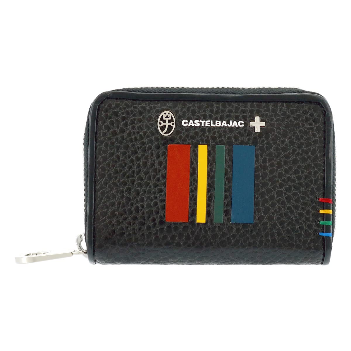 

Ключниця Смарт Ключ Натуральна Шкіра Quattro 058623 Кругла Блискавка Шкіра Корови Чорний [Castelbajac] Чоловіча [01]