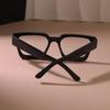 Square Anti Blue Light Glasses Fashion Retro Classic Women Men Computer Gaming Eye Protection Plain Spectacles