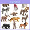 Chameleon Elephant Lion Pvc Model Set With Realistic Design For Educational Display And Collectors