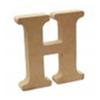 Volně stojící A-Z Dřevěná písmena abecedy k zavěšení Svatba Domácí Párty Dekor
