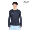 PHITEN Long Sleeve T-Shirt, Lame Gradation, Navy Blue, 3124JG63000 (Navy/L/Men's, Women's)