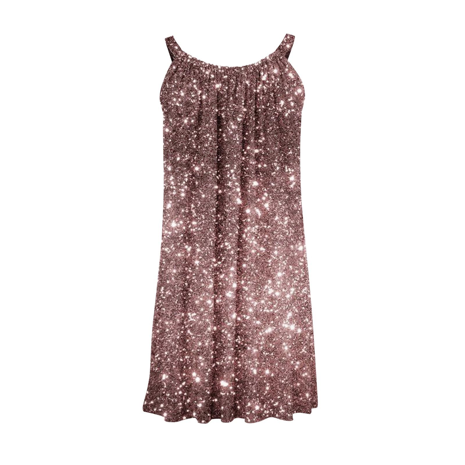 Модные женские платья-туники без рукавов с принтом Платье-футболка больших размеров — фото 5