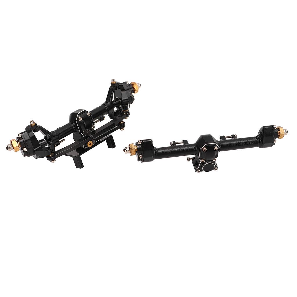 RC Front Rear Axle Assembly CNC Machined Hardened Steel Aluminum Alloy RC Front Rear   Axle for   SCX24 1Celsius24