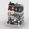 Compatible With Building Blocks MOC-103295 Mini Pet Store City Street Scene Assembled Building Blocks Puzzle Gift