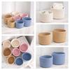 Cosmetics Basket Cotton Rope Storage Basket Nordic Style Woven Storage Basket  Keys