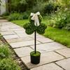 Artificial False Shamrock Plant In Pot No Maintenance Required For Holiday Decoration