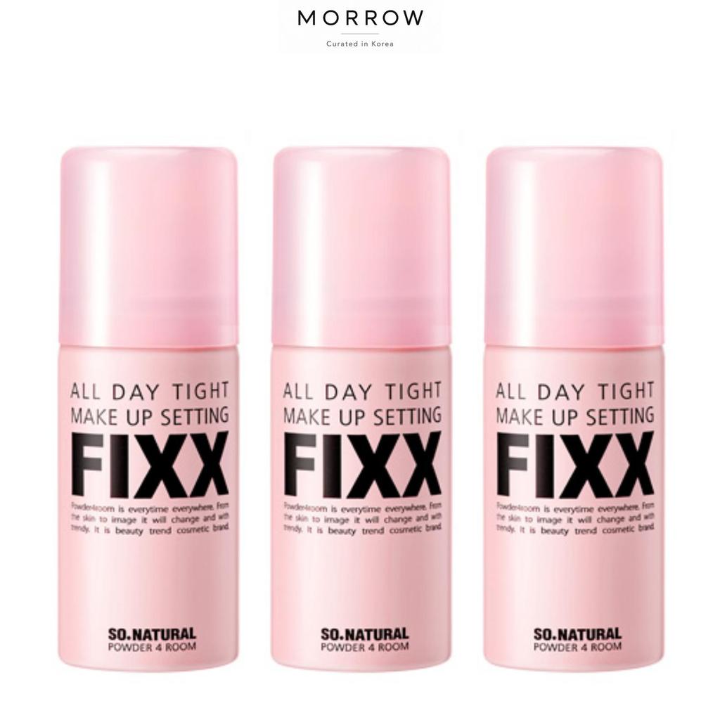 SO NATURAL All Day Tight Make Up Setting Fixx Long-Lasting Makeup Hold 35ml / 75ml / 100ml / 120ml