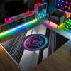 Covor din catifea de cristal cu design Manchester City Confortabil Non?Covor imprimat antiderapant pentru dormitor, living, hol