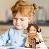 Mini Christmas Thumb Dolls Sleeping Cuddle Buddy Doll Toy Collecting Toys Stuffed Plush Toys for Boys Girls Kids Birthday Gifts