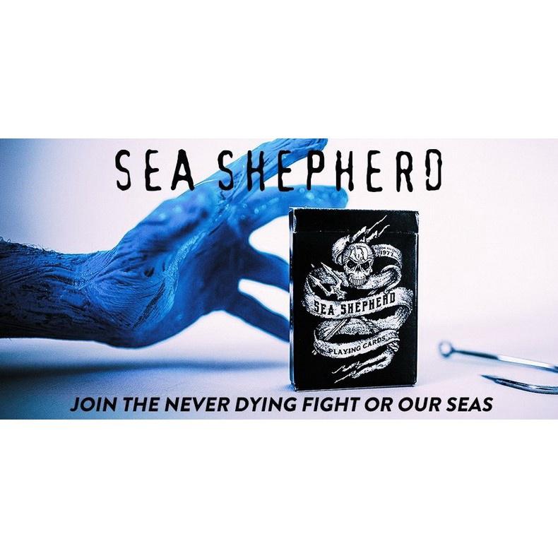 Ellusionist Sea Shepherd SSCS Cărți de joc Bicycle Deck Poker Size Card Games Trucuri de magie