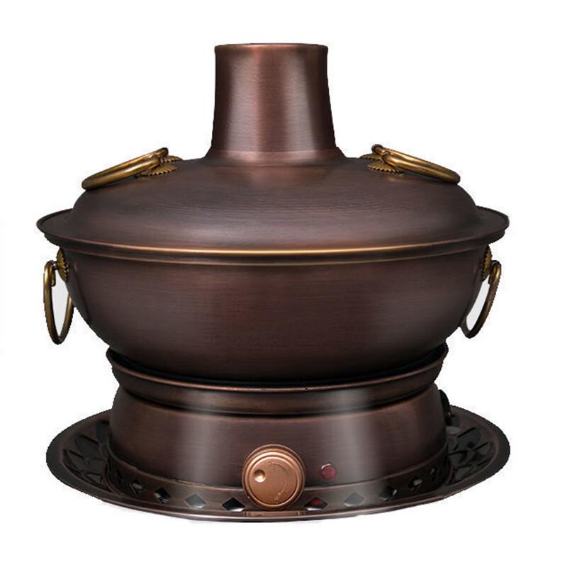 Old Beijing Dual-Use Copper Hot Pot