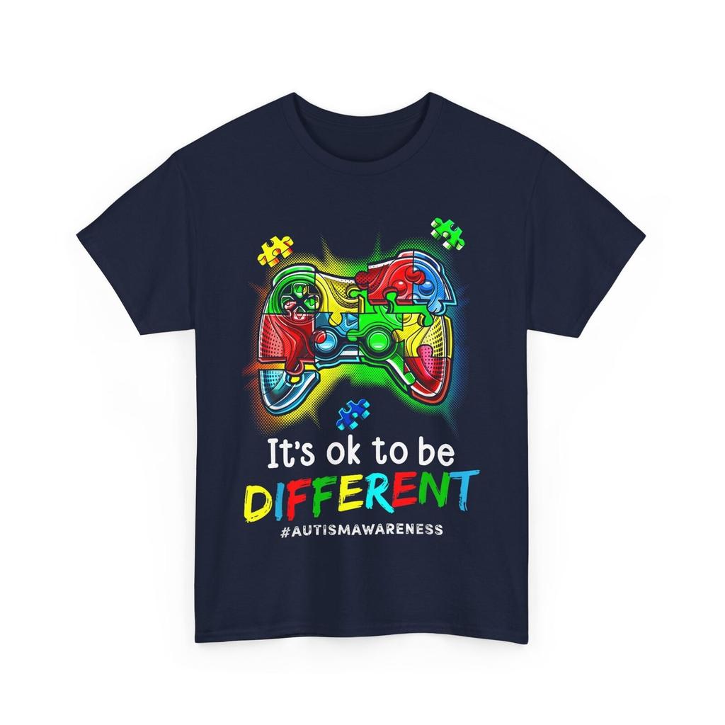 Autism Awareness Men Boys Autism Video Game Month T-Shirt Mens Womens Tees Top