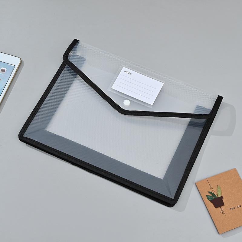 Large Capacity Folder Large Capacity Office Archive Bag Test Paper Storage Bag Waterproof A4 Document Bag For Office School