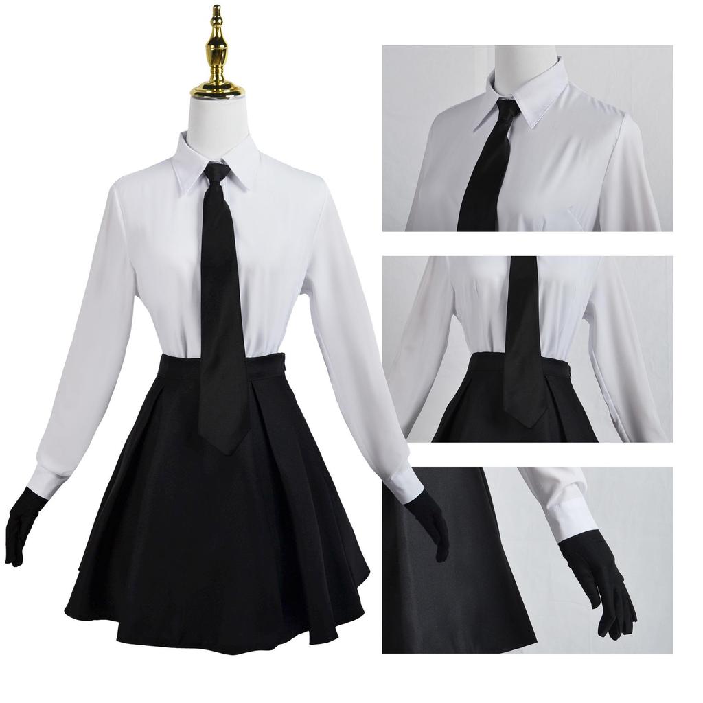 Bungo Stray Dogs Yosano Akiko, Dazai Osamu, and Nakahara Chuuya Cosplay Costume Set