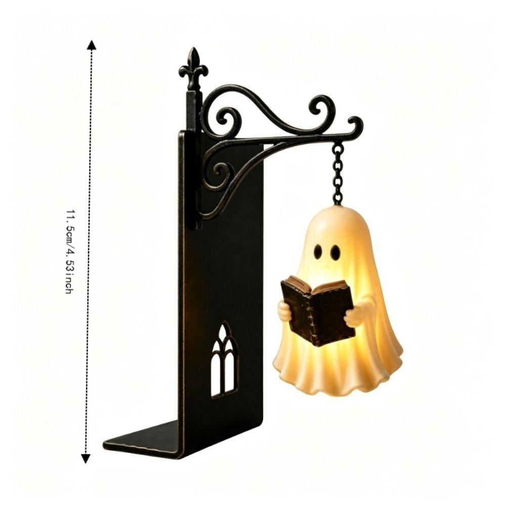 Compact Mini Size LED Bookshelf Decor Light Fine Craftsmanship Desktop Ornament Study Room