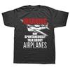 New Funny Aviation Pilot Airplane Engine Aircraft Vintage Patent Graphic Top Unisex Tshirt Summer Hip Hop Short Sleeve T Shirts
