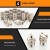 304 Stainless Steel 65° Flat Fan High-Pressure Spray Nozzle