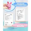 24 Pack Mini Stuffed Animals, Small Plush Keychain Party Favors for Kids 3-5, 4-8, 8-12, Bulk Treasure Box Toys for Classroom Prizes, School Gifts, Ea