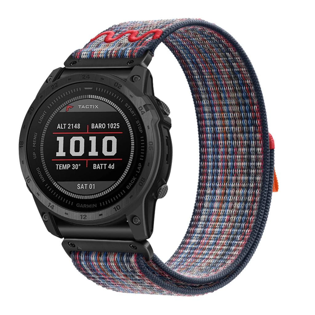 Quickfit Strap for Garmin Fenix 8 FE 7 7X Pro Watchband 22 26mm Nylon Woven Strap for Enduro3 2 Fenix 5 5X 6 6XPro 51mm Bracelet