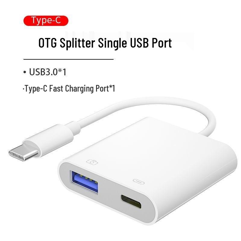 Compatible Apple Lightning/Android Type-C SD Card Reader for Mobile, iPad, and Camera