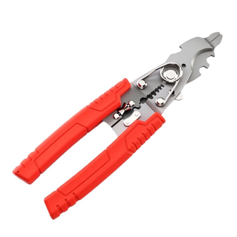 Multifunctional Wire Stripper Decrustation Pliers Crimper Cable Stripper Cutter Multifunctional Wire Repair Tool Pliers