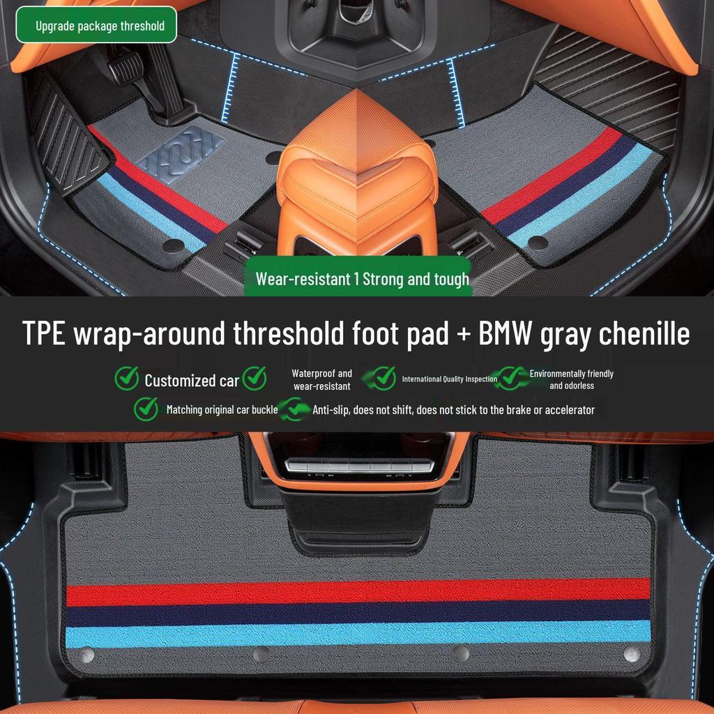 Skoda Octavia Maßgeschneidertes TPE Fußmatten Set mit Türschwellern