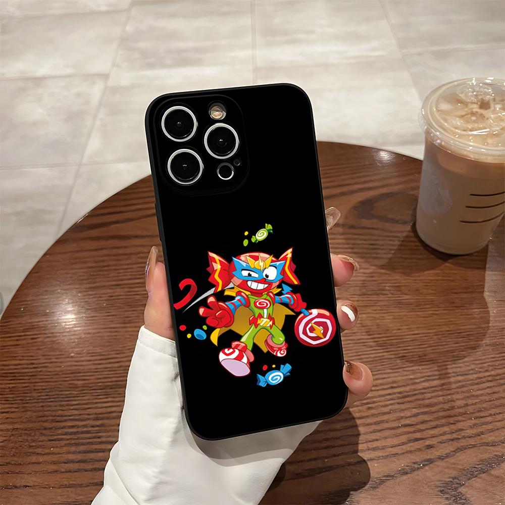 Cartoon Super Zings Phone Case For 17 Pro Max Iphone 14 16 Pro Max 12 15 Plus 13 Pro 11 Xr X Xs Back Cover
