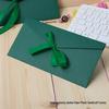 Retro Kraft Paper Envelope - Western Style Invitation with Bow Logo